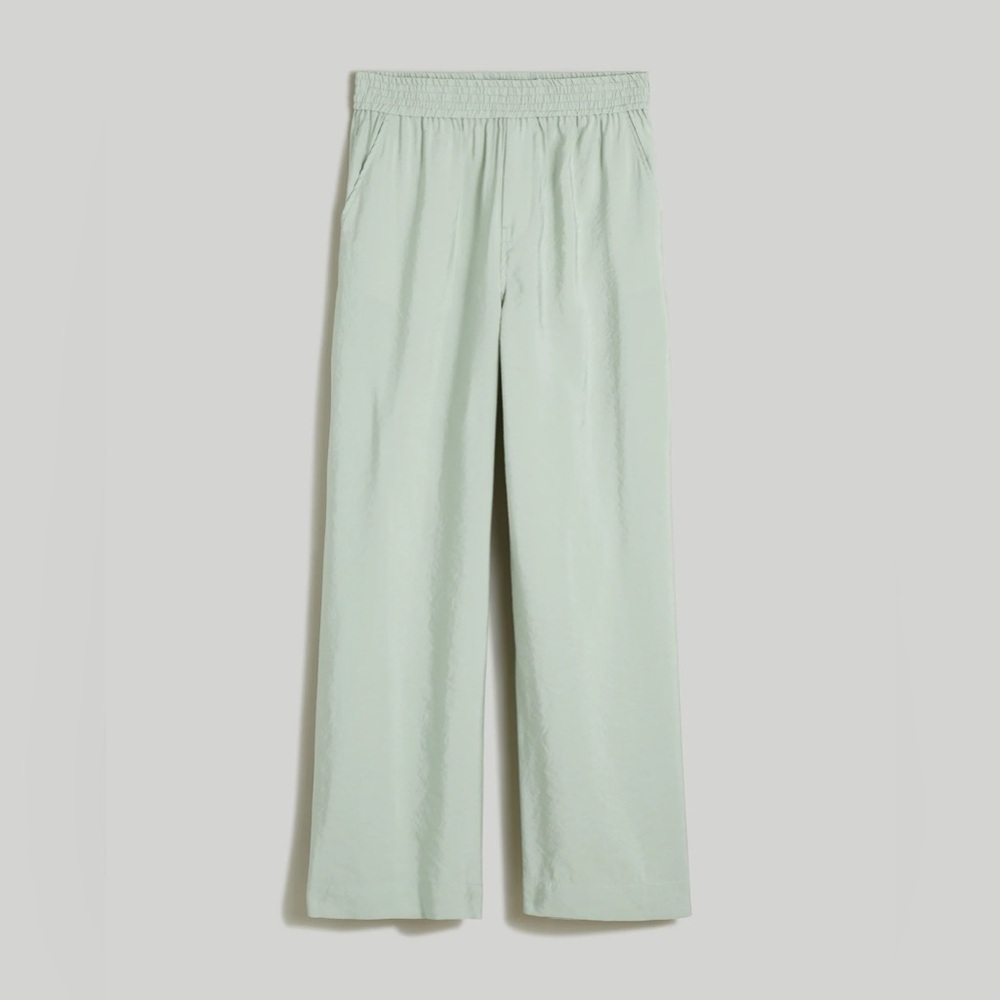 Madewell Green Joggers Elastic Waist Lightweight